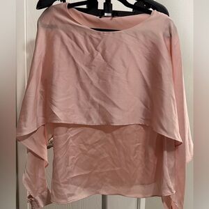 DKNY Pink Layered Blouse